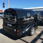 Peinture sur-mesure sur remorque